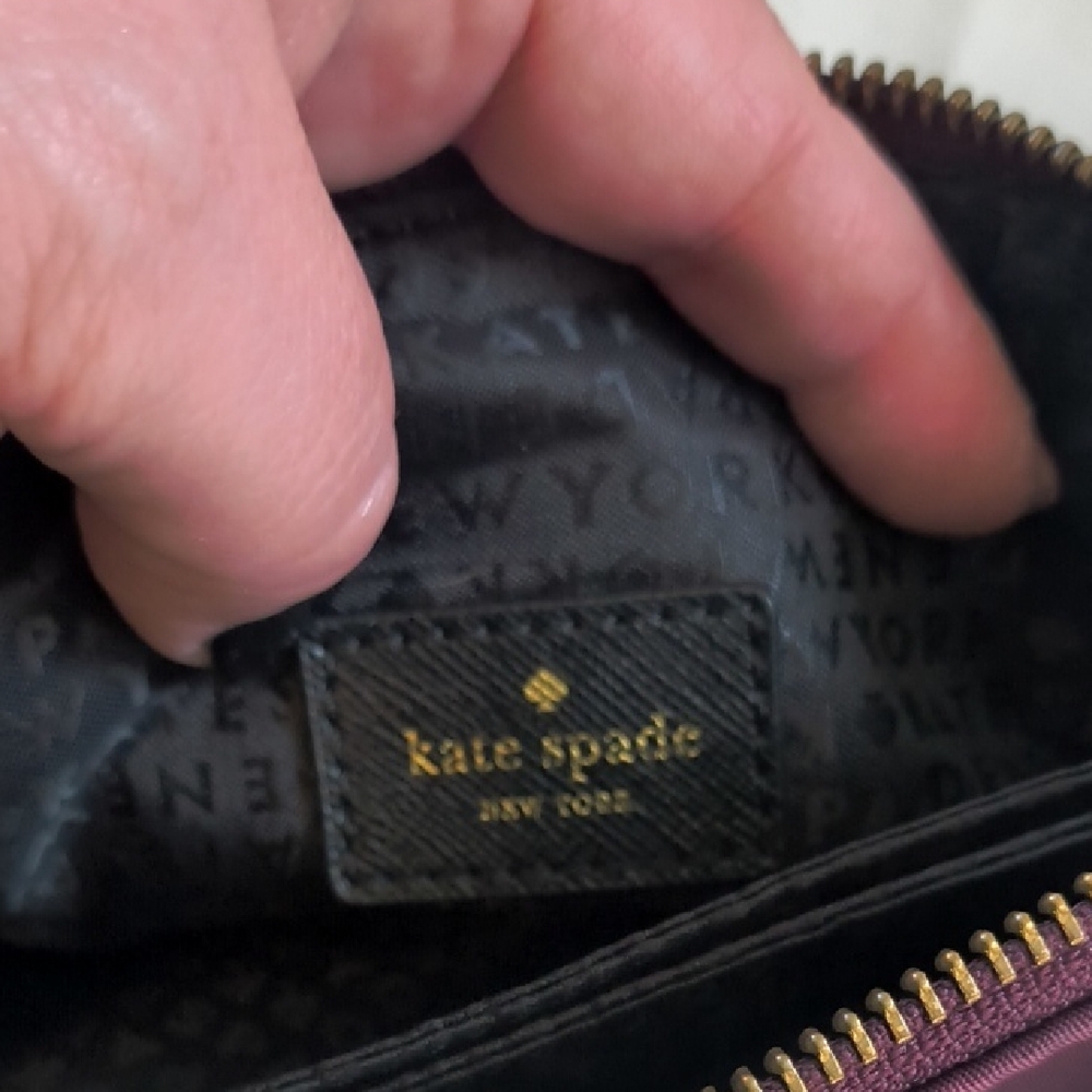 Kate Spade Plum Pouch - Picture 5 of 6